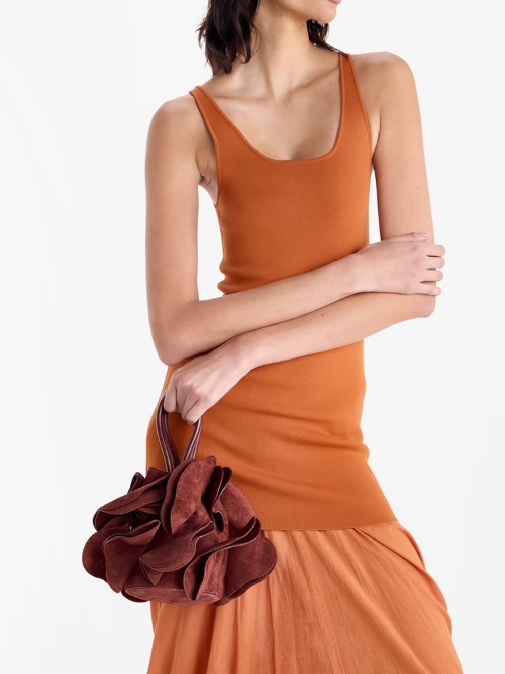 Farm Rio: Suede Flower bag for Women
- Burgundy